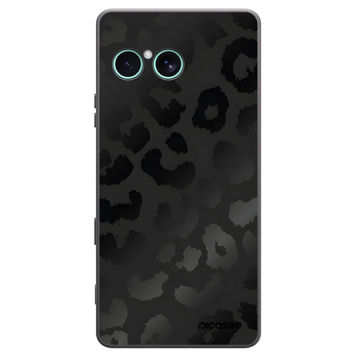 Picasee silikonový černý obal pro Sony Xperia 10 VII - Midnight Leopard