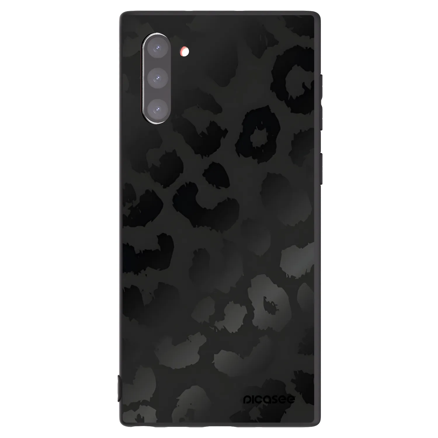 Picasee silikonový černý obal pro Samsung Galaxy Note 10 N970F - Midnight Leopard
