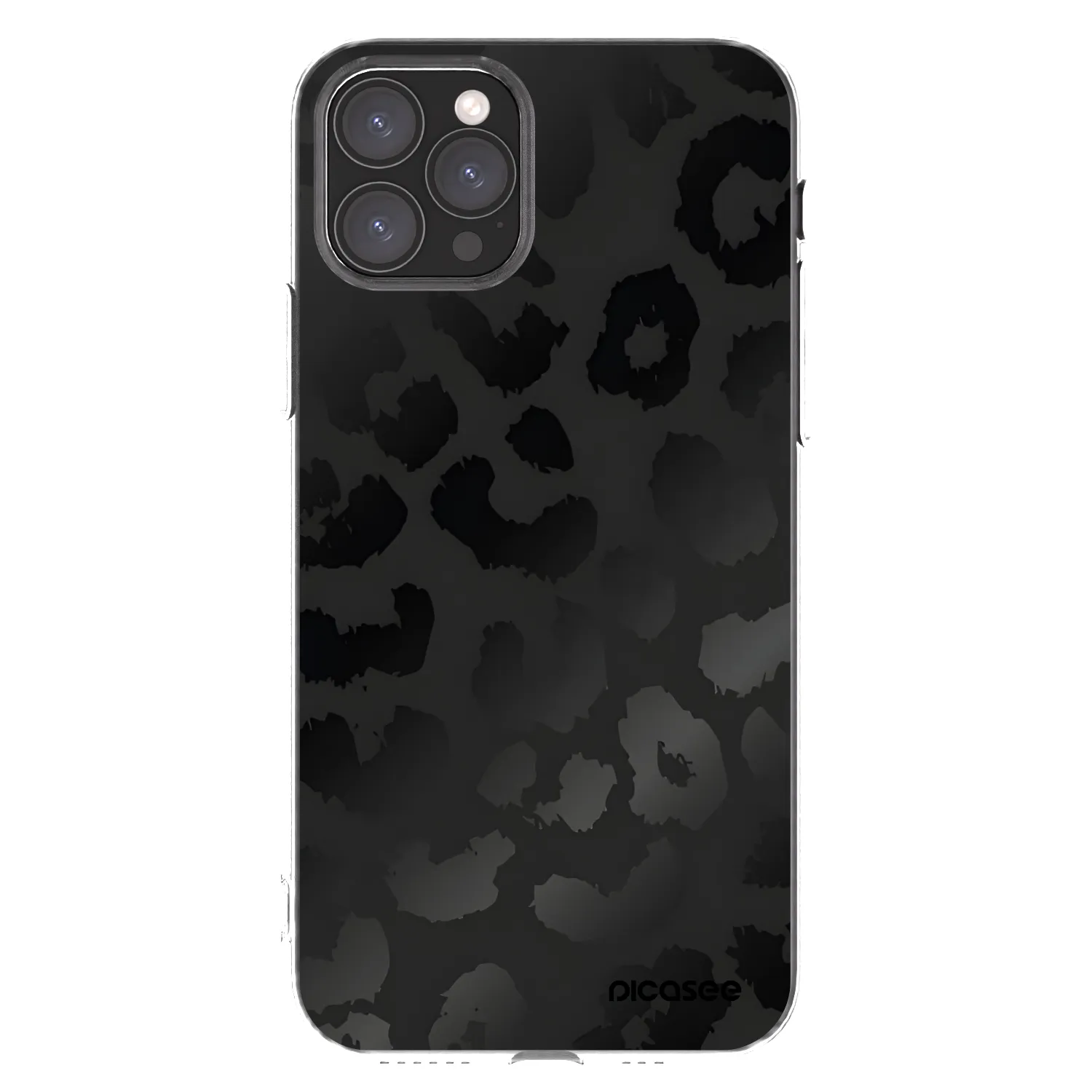Picasee silikonový průhledný obal pro Apple iPhone 11 Pro - Midnight Leopard