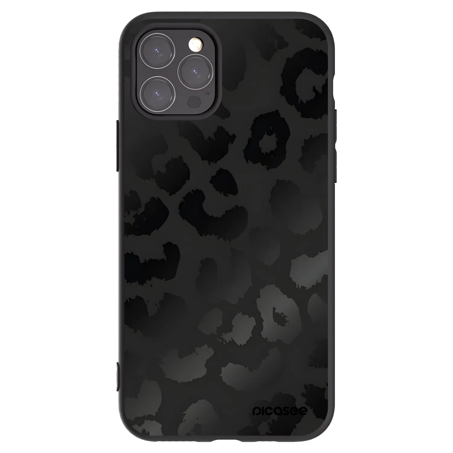Picasee silikonový černý obal pro Apple iPhone 11 Pro - Midnight Leopard