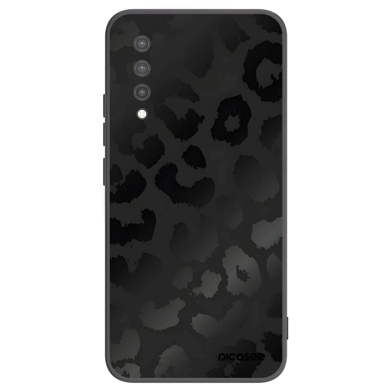 Picasee silikonový černý obal pro Xiaomi Mi 9 Lite - Midnight Leopard