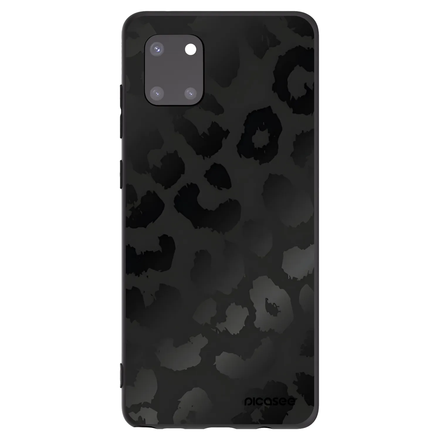 Picasee silikonový černý obal pro Samsung Galaxy Note 10 Lite N770F - Midnight Leopard