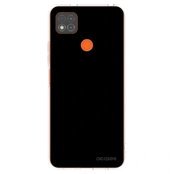Picasee silikonový průhledný obal pro Xiaomi Redmi 9C - Black Bliss