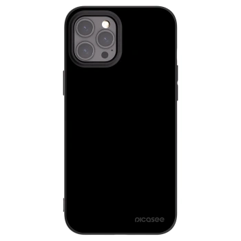 Picasee silikonový černý obal pro Apple iPhone 12 Pro Max - Black Bliss