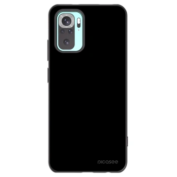 Picasee silikonový černý obal pro Xiaomi Redmi Note 10 Pro - Black Bliss