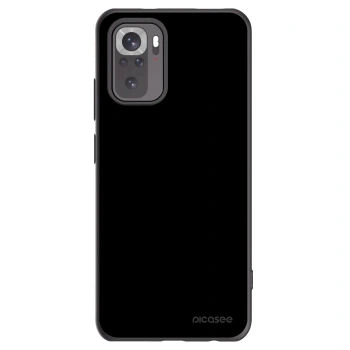 Picasee silikonový černý obal pro Xiaomi Redmi Note 10S - Black Bliss