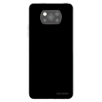 Picasee silikonový černý obal pro Xiaomi Poco X3 Pro - Black Bliss