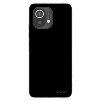 Picasee silikonový průhledný obal pro Xiaomi Mi 11 - Black Bliss