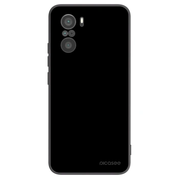 Picasee silikonový černý obal pro Xiaomi Poco F3 - Black Bliss