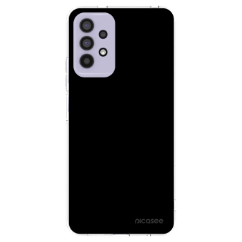 Picasee silikonový průhledný obal pro Samsung Galaxy A32 4G SM-A325F - Black Bliss