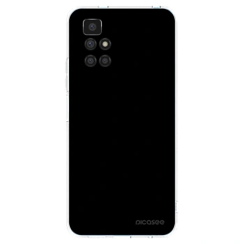 Picasee silikonový průhledný obal pro Xiaomi Redmi 10 - Black Bliss