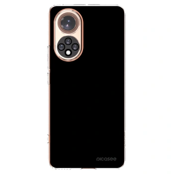 Picasee silikonový průhledný obal pro Honor 50 5G - Black Bliss