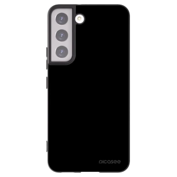 Picasee silikonový černý obal pro Samsung Galaxy S22 5G - Black Bliss