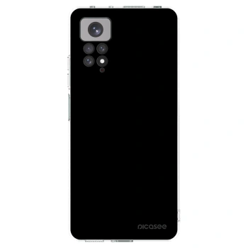 Picasee silikonový průhledný obal pro Xiaomi Redmi Note 11S 4G - Black Bliss