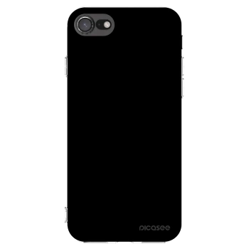 Picasee silikonový průhledný obal pro Apple iPhone SE 2022 - Black Bliss
