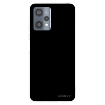 Picasee silikonový průhledný obal pro Realme 9 Pro 5G - Black Bliss