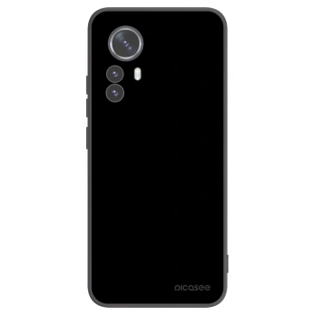 Picasee silikonový černý obal pro Xiaomi 12 Pro - Black Bliss