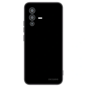 Picasee silikonový černý obal pro Vivo V23 5G - Black Bliss