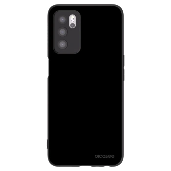 Picasee silikonový černý obal pro OPPO A16s - Black Bliss