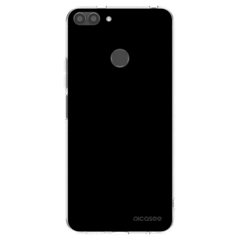 Picasee silikonový průhledný obal pro Huawei P Smart - Black Bliss