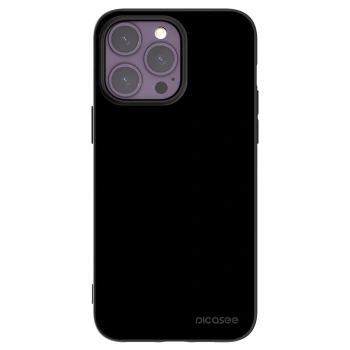 Picasee silikonový černý obal pro Apple iPhone 14 Pro Max - Black Bliss