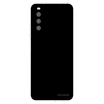 Picasee silikonový průhledný obal pro Sony Xperia 10 IV 5G - Black Bliss
