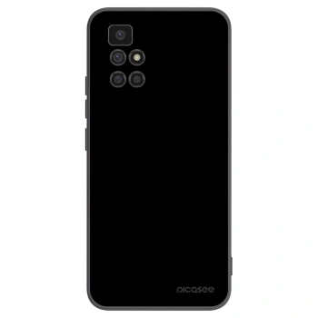 Picasee silikonový černý obal pro Xiaomi Redmi 10 (2022) - Black Bliss