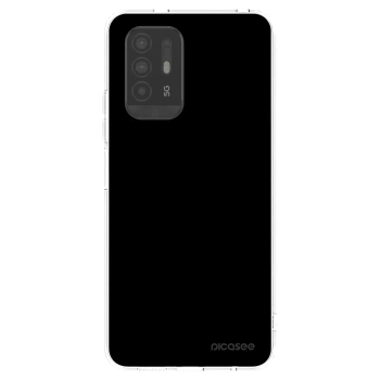 Picasee silikonový průhledný obal pro OPPO A94 5G - Black Bliss