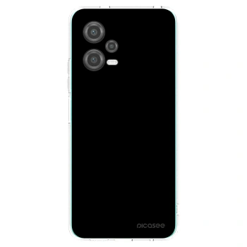 Picasee silikonový průhledný obal pro Xiaomi Poco X5 - Black Bliss