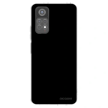 Picasee silikonový průhledný obal pro Xiaomi Redmi Note 11S 5G - Black Bliss