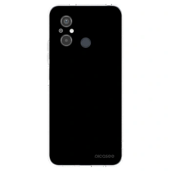 Picasee silikonový průhledný obal pro Xiaomi Redmi 12C - Black Bliss