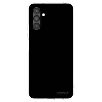 Picasee silikonový průhledný obal pro Samsung Galaxy A04s A047F - Black Bliss