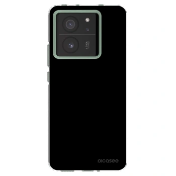 Picasee silikonový průhledný obal pro Xiaomi 13T - Black Bliss