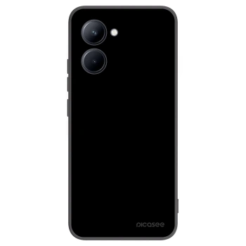 Picasee silikonový černý obal pro Realme C33 (2023) - Black Bliss