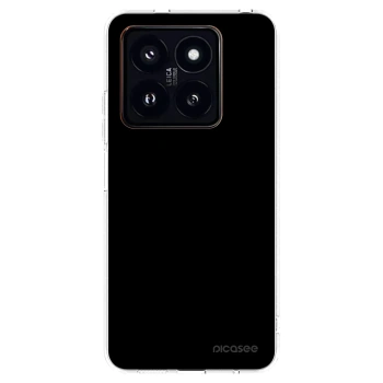 Picasee silikonový průhledný obal pro Xiaomi 14 Pro - Black Bliss