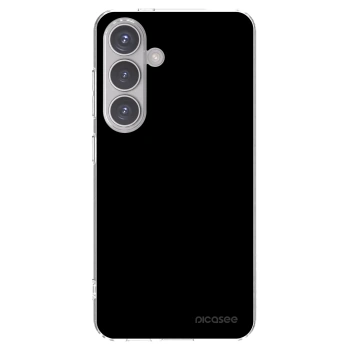Picasee silikonový průhledný obal pro Samsung Galaxy S24 S921B 5G - Black Bliss