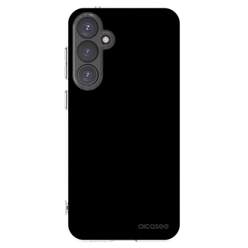 Picasee silikonový průhledný obal pro Samsung Galaxy S23 FE S711B - Black Bliss