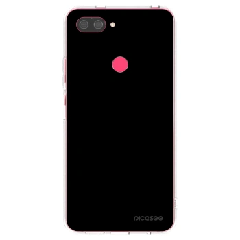 Picasee silikonový průhledný obal pro Xiaomi Mi 8 Lite - Black Bliss