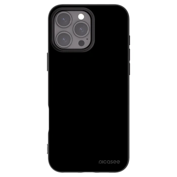 Picasee silikonový černý obal pro Apple iPhone 16 Pro Max - Black Bliss