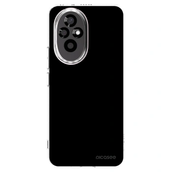 Picasee silikonový průhledný obal pro Honor 200 5G - Black Bliss