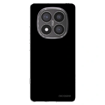 Picasee silikonový průhledný obal pro Xiaomi Redmi Note 14 Pro+ 5G - Black Bliss