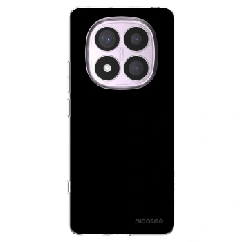 Picasee silikonový průhledný obal pro Xiaomi Redmi Note 14 Pro 5G - Black Bliss