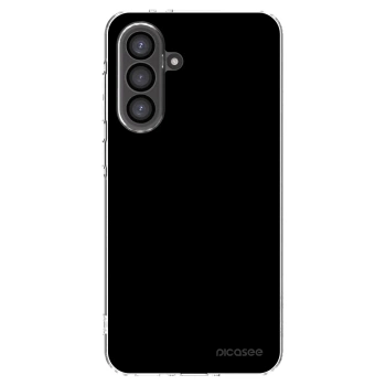 Picasee silikonový průhledný obal pro Samsung Galaxy A36 5G - Black Bliss