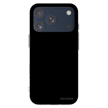Picasee silikonový průhledný obal pro Apple iPhone 17 Pro - Black Bliss