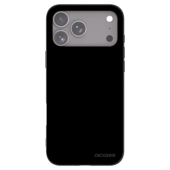 Picasee silikonový černý obal pro Apple iPhone 17 Pro Max - Black Bliss