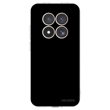 Picasee silikonový průhledný obal pro Xiaomi Redmi Note 15 Pro 4G - Black Bliss