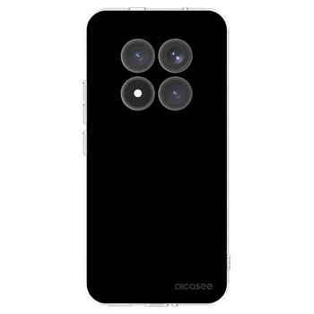 Picasee silikonový průhledný obal pro Xiaomi Redmi Note 15 Pro+ - Black Bliss