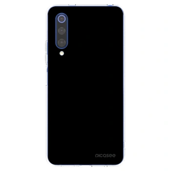 Picasee silikonový průhledný obal pro Xiaomi Mi 9 SE - Black Bliss