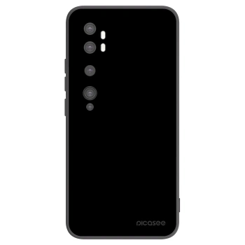 Picasee silikonový černý obal pro Xiaomi Mi Note 10 (Pro) - Black Bliss