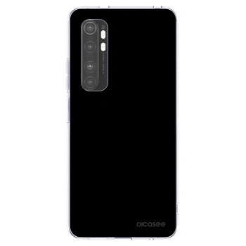 Picasee silikonový průhledný obal pro Xiaomi Mi Note 10 Lite - Black Bliss